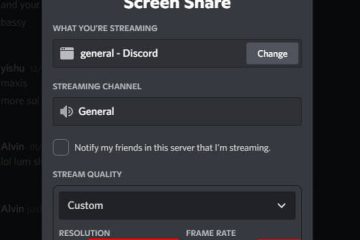 Discord screen share stream low quality and FPS