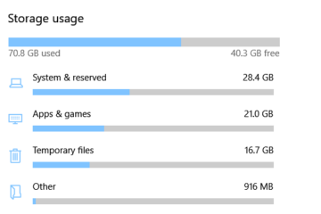 Disk Cleanup stuck on compress os drive