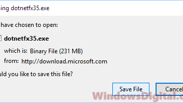 Download .NET Framework 3.5 Offline Installer for Windows 10