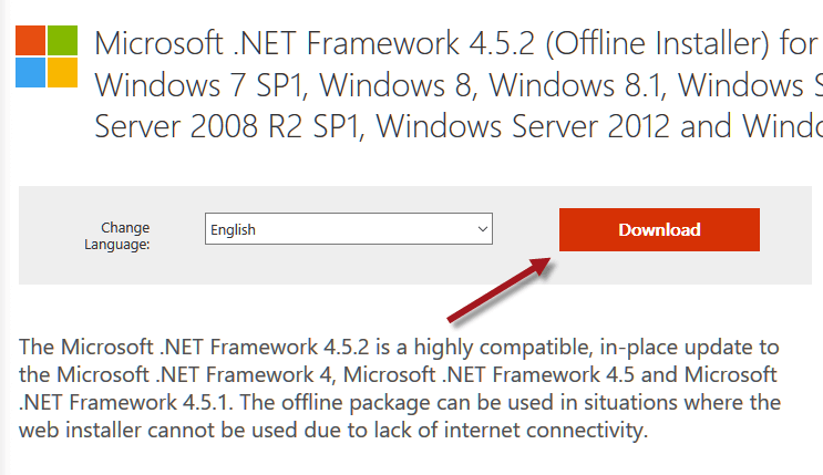 install microsoft net framework 4.7 windows 7