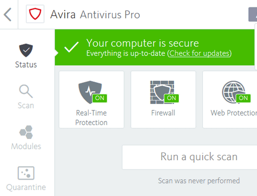 Download Avira Antivirus Offline Installer 2018 Latest Version