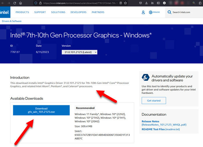 Download Celeron graphics driver