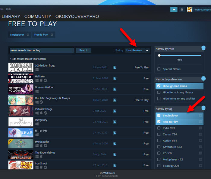 Download Free Offline Games for PC