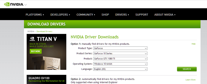 Download Nvidia GeForce RTX 2080 Ti Drivers Windows 10