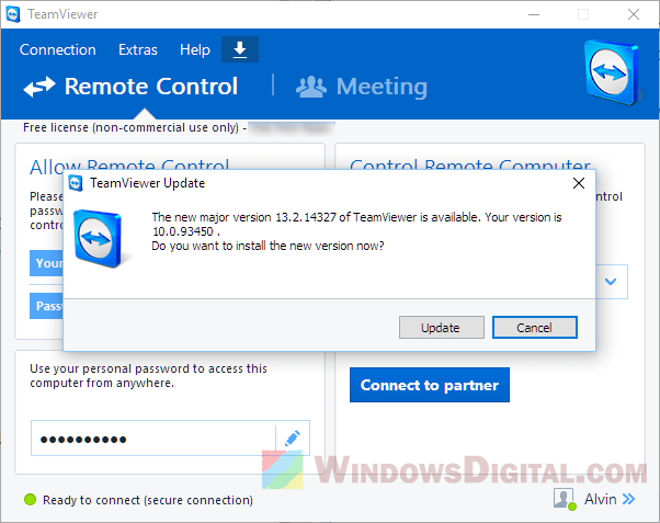 teamviewer download privat