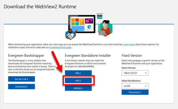 Download WebView2 Runtime