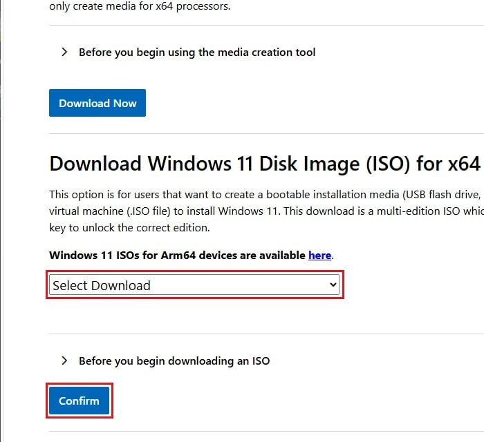 Download Windows 11 Disk Image ISO Microsoft