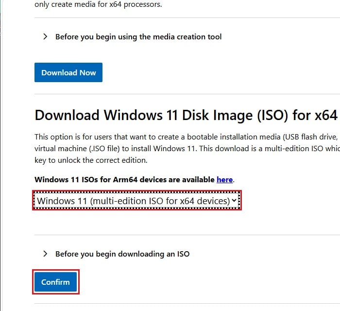 Download Windows 11 Disk Image ISO for x64 devices