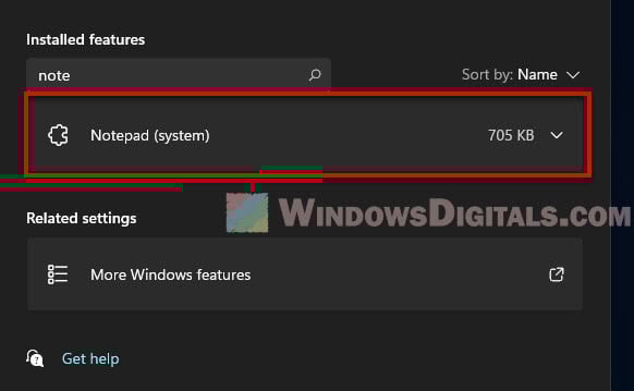Download and install classic notepad in Windows 11