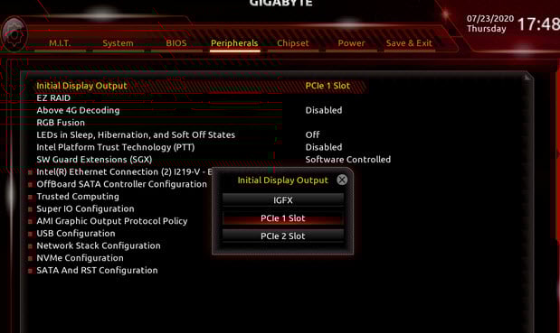 Dual Monitor Setup 240Hz but only 144Hz