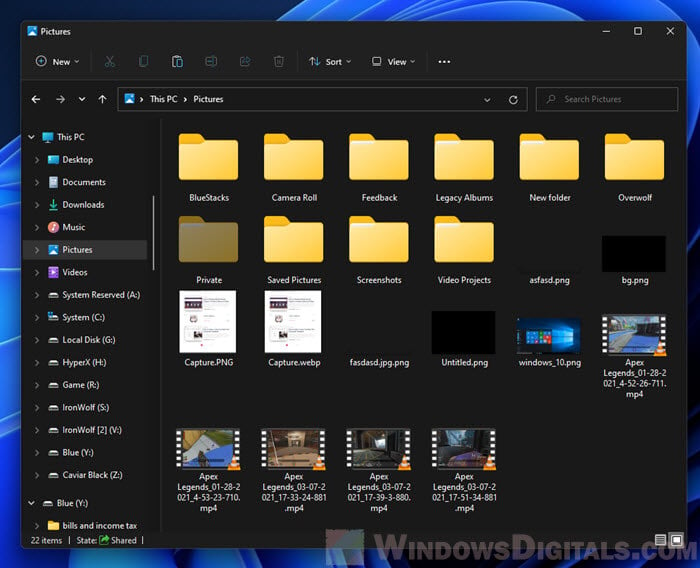 Enable Thumbnail Preview Windows 11