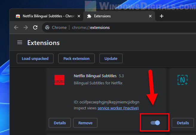 Enable dual subtitles on Netflix