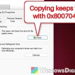 Error 0x8007045D "I/O Device Error" in Windows 11 or 10