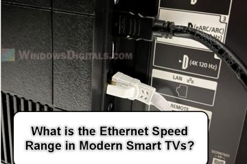 Ethernet Speeds of TVs from Apple, Samsung, Sony and LG