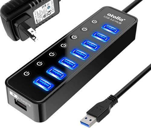 External Powered USB hub