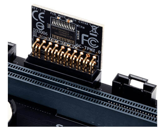 External TPM 2.0 modules header