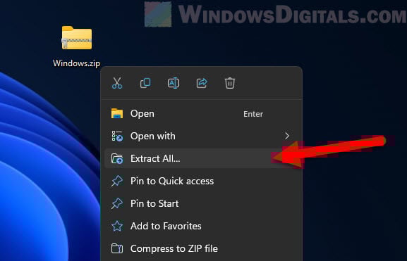 Extract driver files before installation