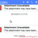 Facebook Attachment Unavailable Error Messenger