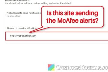 Fake McAfee Virus Pop-Ups Keep Showing Up on Windows 11