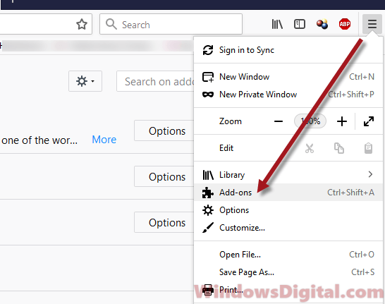 Firefox keeps opening new tabs virus