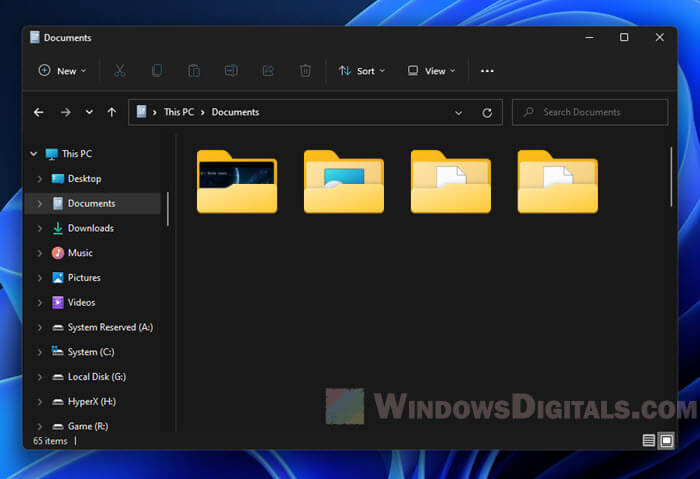 Folder Thumbnail Preview Windows 11