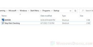 How to Skip Disk Checking on Windows 10/11 Startup