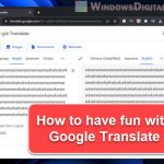 Funny Ways to Break Google Translate Voices