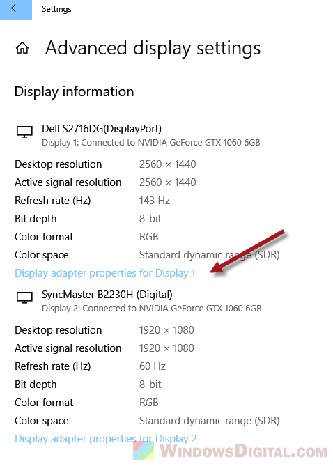 Game Lag on Dual Monitor 144hz 60hz