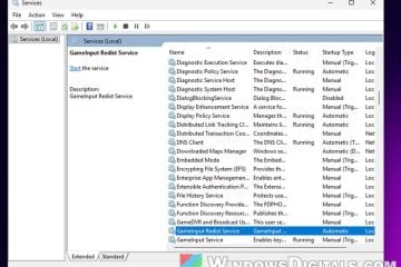 GameInput Redist Service Stuck on Stopping or Crashing in Windows 11