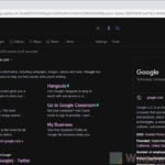 Google Search Result Dark Mode Windows 10 PC