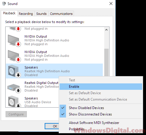 Headphones not working Windows 11/10 after update