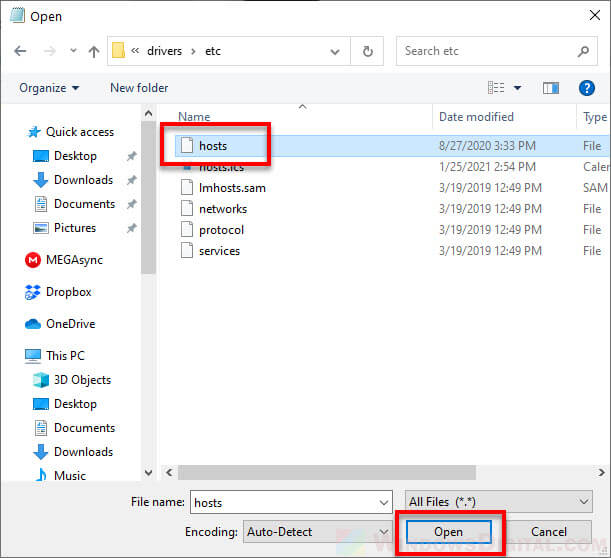 Hosts file in Windows 10 access denied