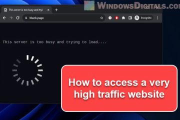 How to Access High Traffic or Very Busy Websites