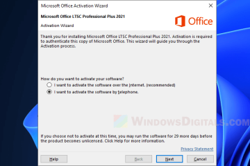 How to Activate Microsoft Office 2021 2019 by Phone