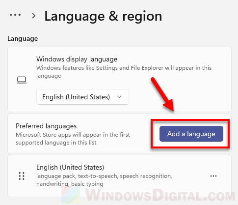 How to Add Keyboard Language in Windows 11