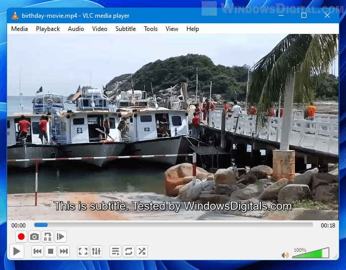 How to Add Subtitles to Video in Windows 11