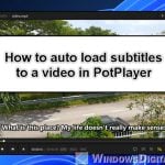 How to Add Subtitles to a Video in PotPlayer