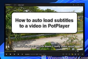 How to Add Subtitles to a Video in PotPlayer