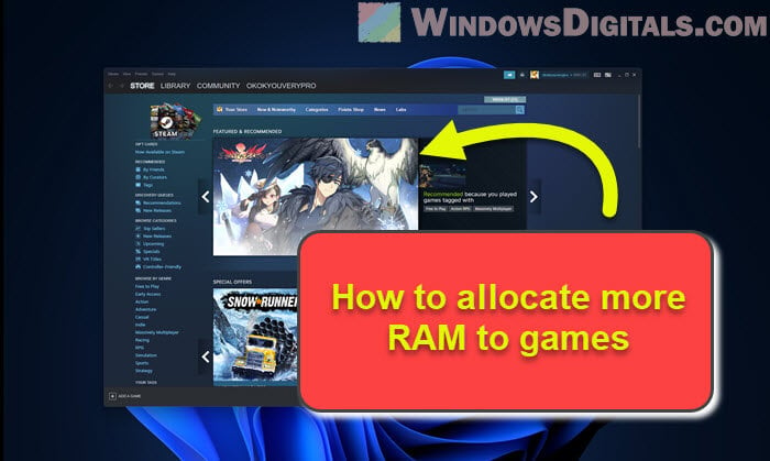 How to Allocate More RAM to a Game