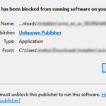 How to Allow Unknown Publisher in Windows 10
