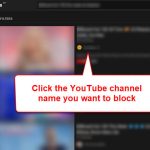 How to Block a YouTube Channel from Search Results