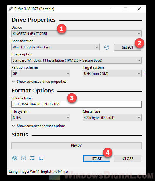 How to Burn Windows 11 ISO to USB