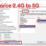 How to Change 2.4 GHz to 5 GHz in Windows 10