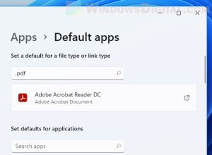how to change my default pdf viewer windows 11