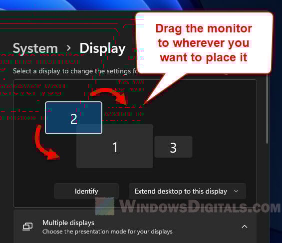 How to Change Monitor Position in Windows 11