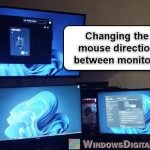 How to Change Mouse Movement Between Two Three Monitors Windows 11