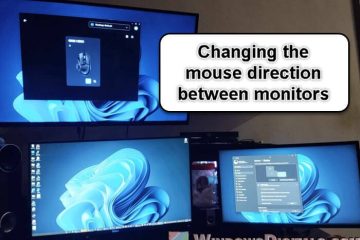 How to Change Mouse Movement Between Two Three Monitors Windows 11