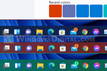 How to Change Taskbar Color in Windows 11