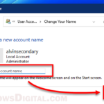 How to Change User Account Name in Windows 11