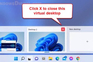 How to Close Virtual Desktop in Windows 11